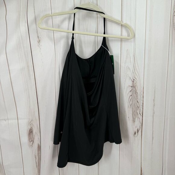 Halara Women’s Small Black Softlyzero Airy Halter Tank Top New - Picture 4 of 6
